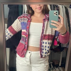 Detailed Cabin Creek cardigan